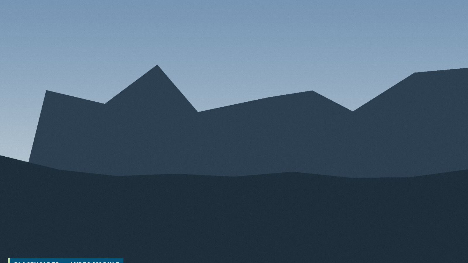 Module — Mérida & the Andes